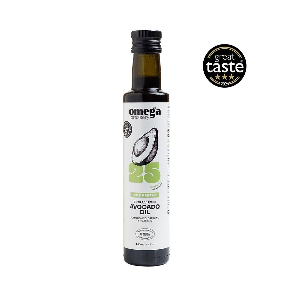 image 1 of Omega Pressery Extra Virgin Avocado Oil 250ml