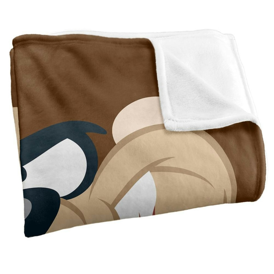 image 1 of Looney Tunes Taz Blanket - Multicoloured - One Size