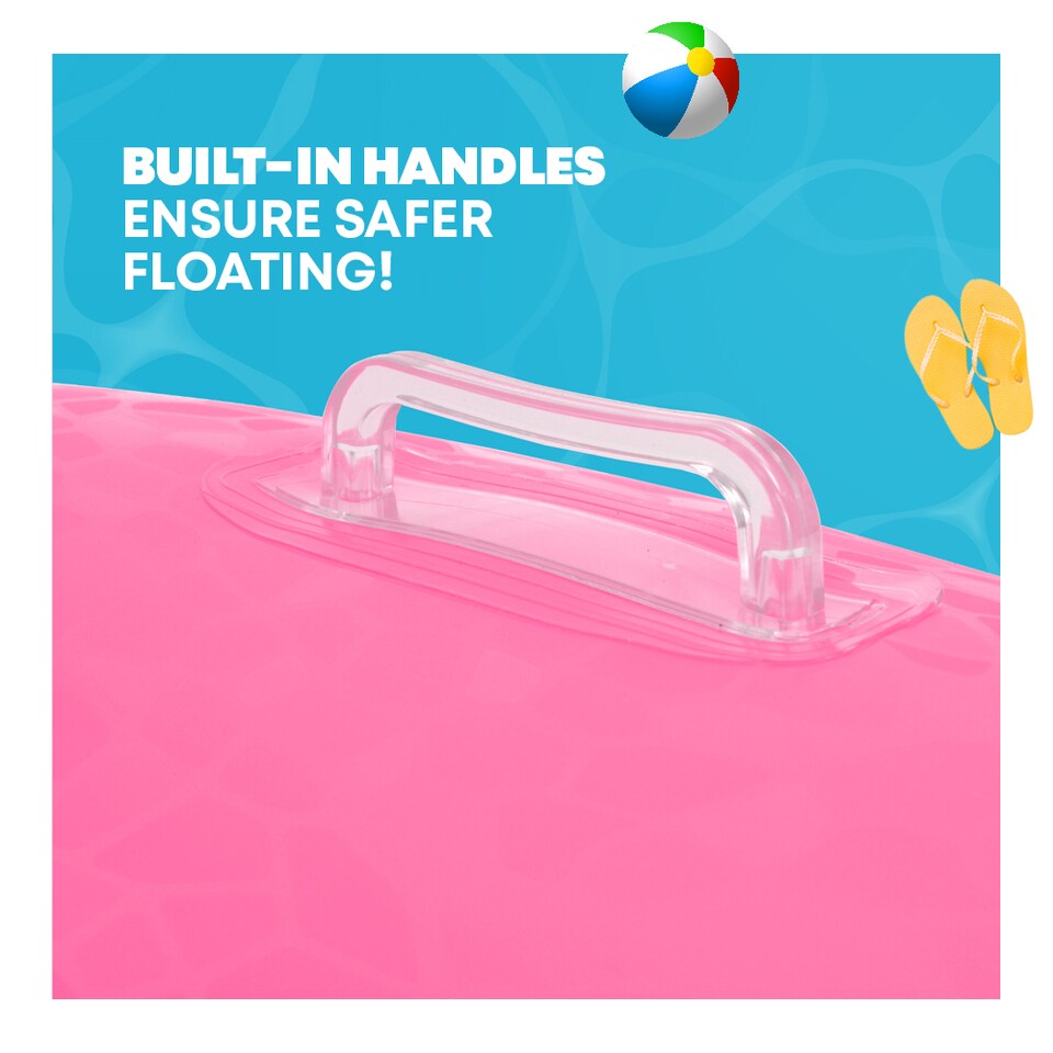 image 1 of SPLASH Inflatable Swim Ring for Pool and Beach Use