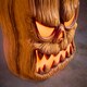 image 4 of Home Accents Holiday 8.5ft Giant-Sized Halloween Jack-O-Lanterns Pumpkin Stack with LEDs