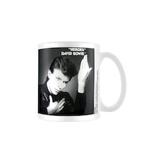 David Bowie Heroes Mug - Black/White/Grey - One Size