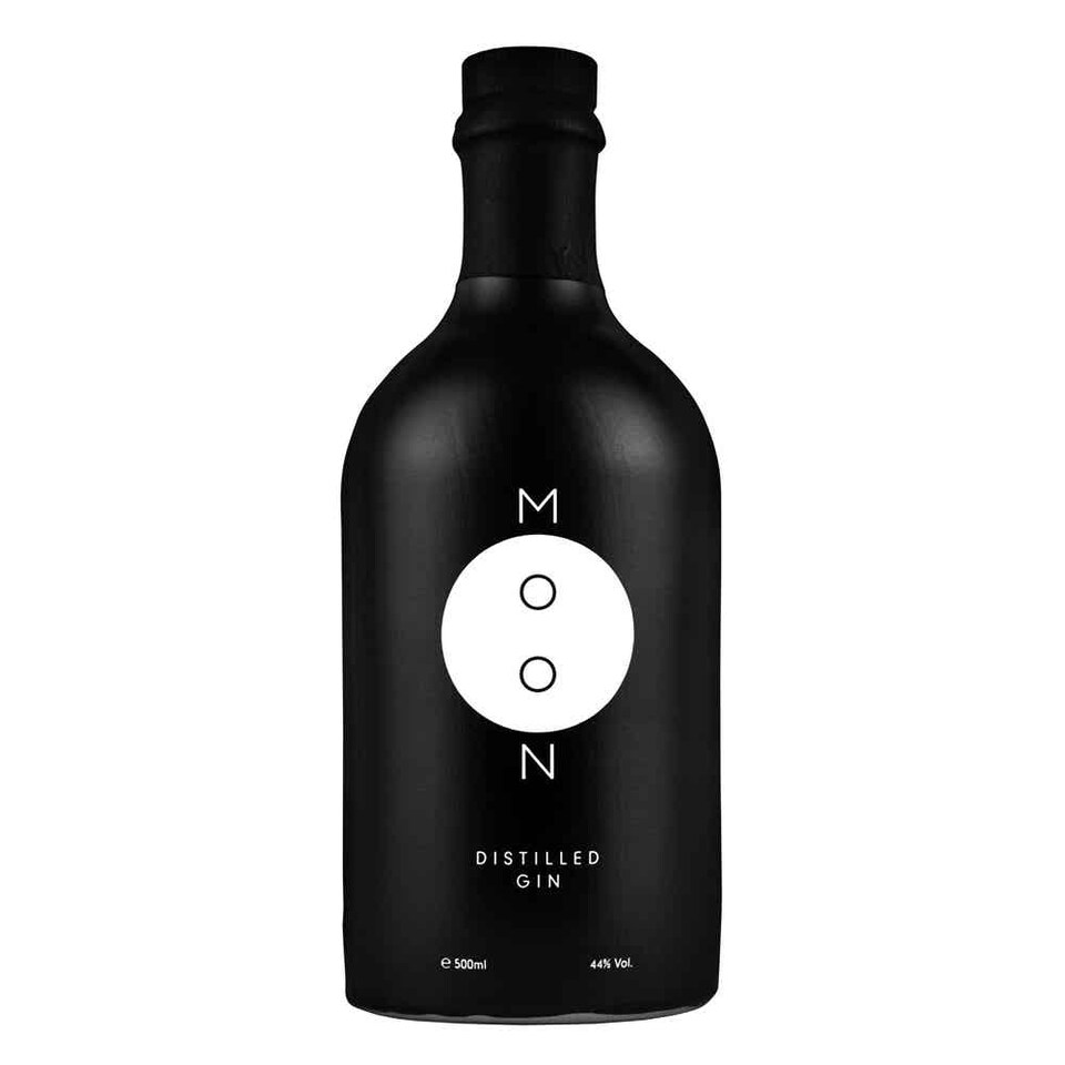 image 1 of Moon Gin Distilled Gin Gift Pack 1x50cl Gin 2x Moon Tumblers