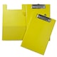 image 1 of A5 Yellow Foldover Clipboard with Pen Holder