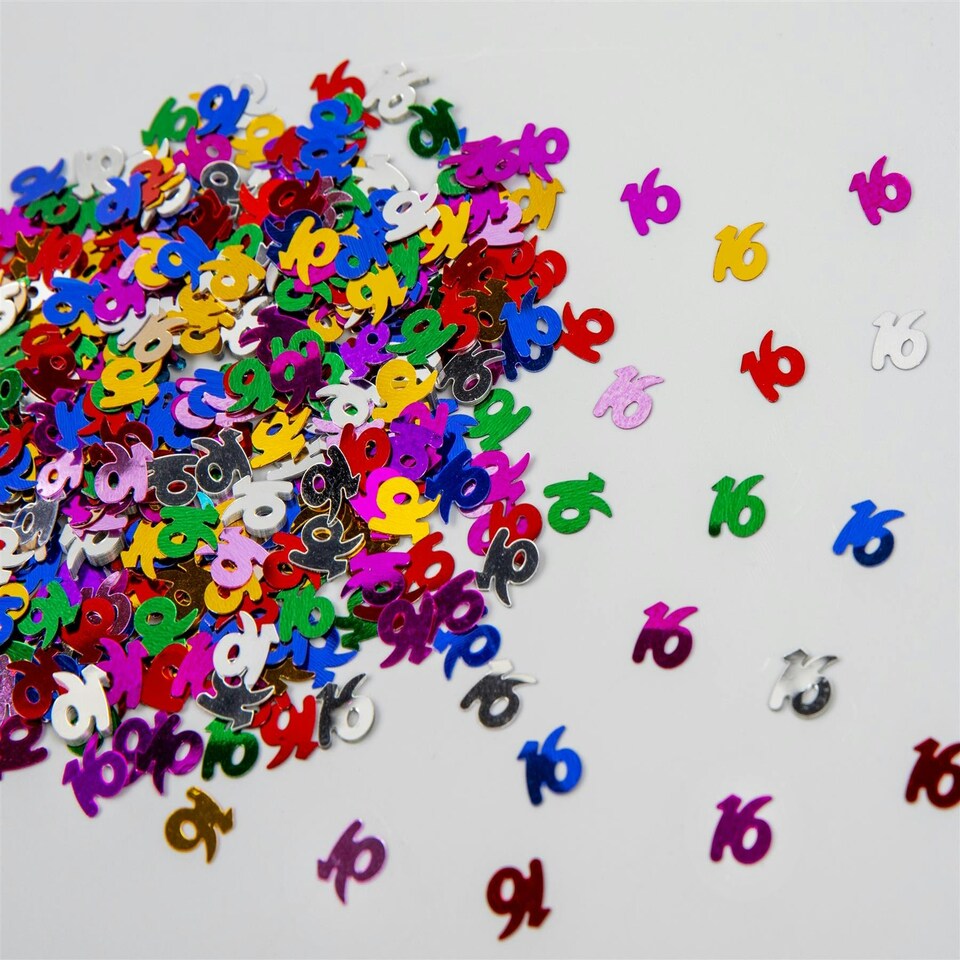 image 1 of 2 packs 16th Birthday Confetti