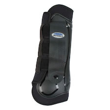 Weatherbeeta Flexi Shell Hind Cross Country Boots - Black - Cob