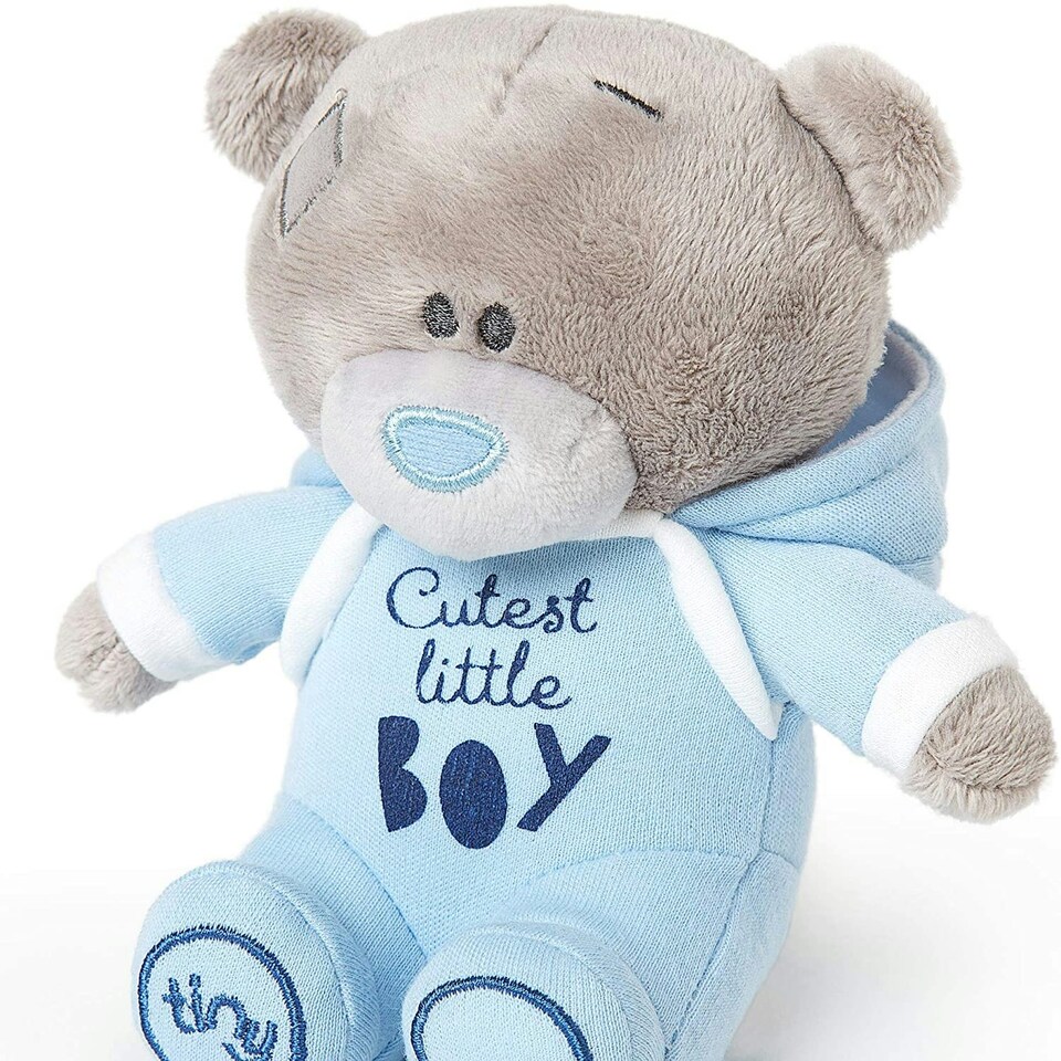 image 1 of Me to You Tiny Tatty Teddy Cutest Little Boy Bear Baby Safe