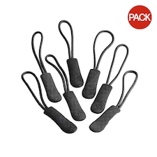 Quadra SLX Zip Pulls (Pack of 10) - Black - One Size (UTBC5605)