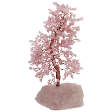 Gemstone Tree Rose Quartz - Love Large Pink