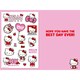 image 2 of Hello Kitty Sticker Birthday Card