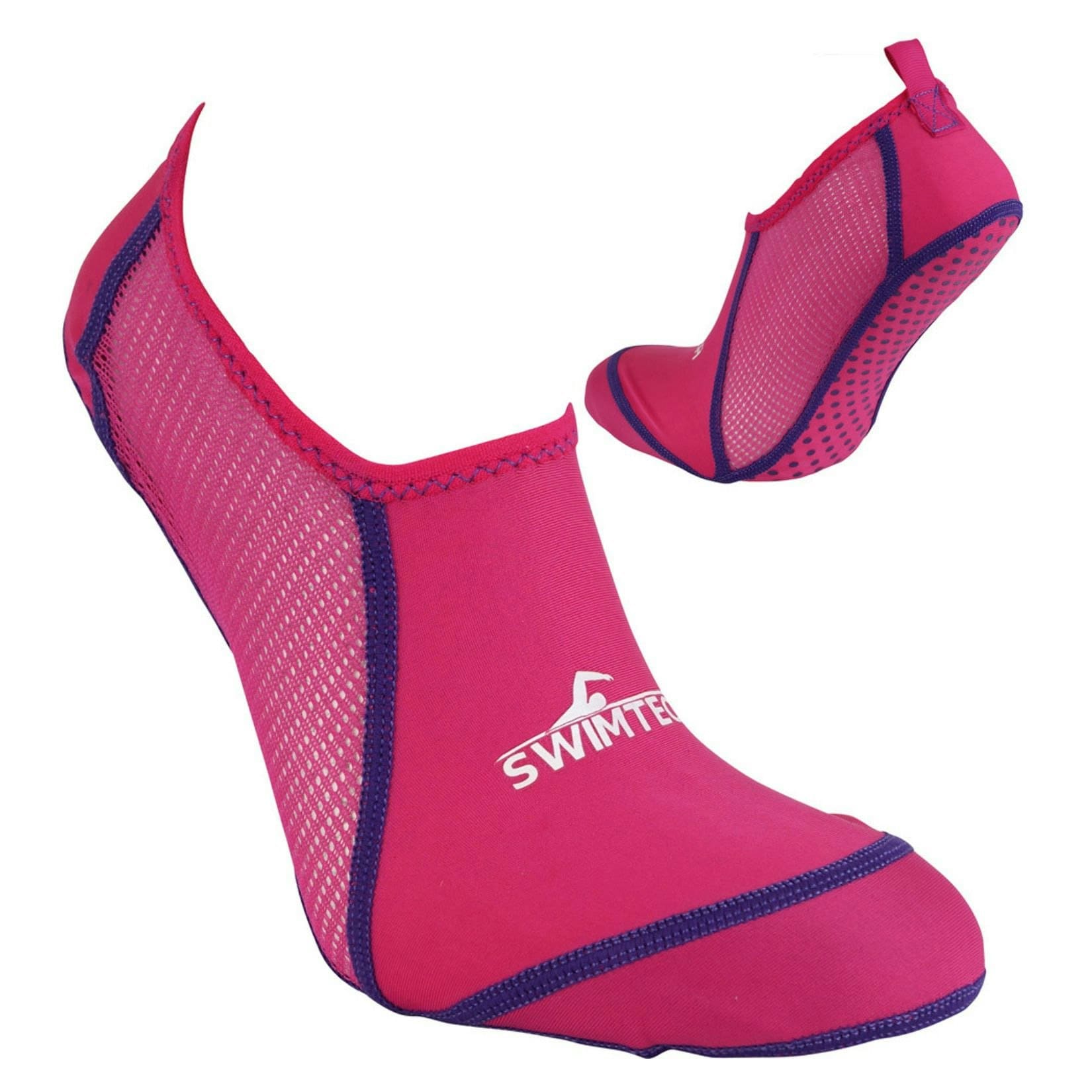 SwimTech Childrens/Kids Pool Socks - Pink - 10 UK Child-13 UK Child