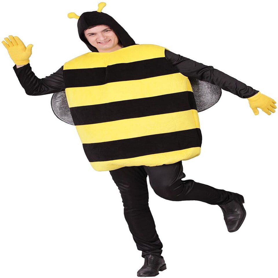 image 1 of Fancy Dress Adult Bumblebee - S