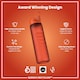 image 6 of Leak Proof 1 Litre Water Bottle, BPA Free, 1000ml (32oz) | Orange | Hearty Orange | 1L