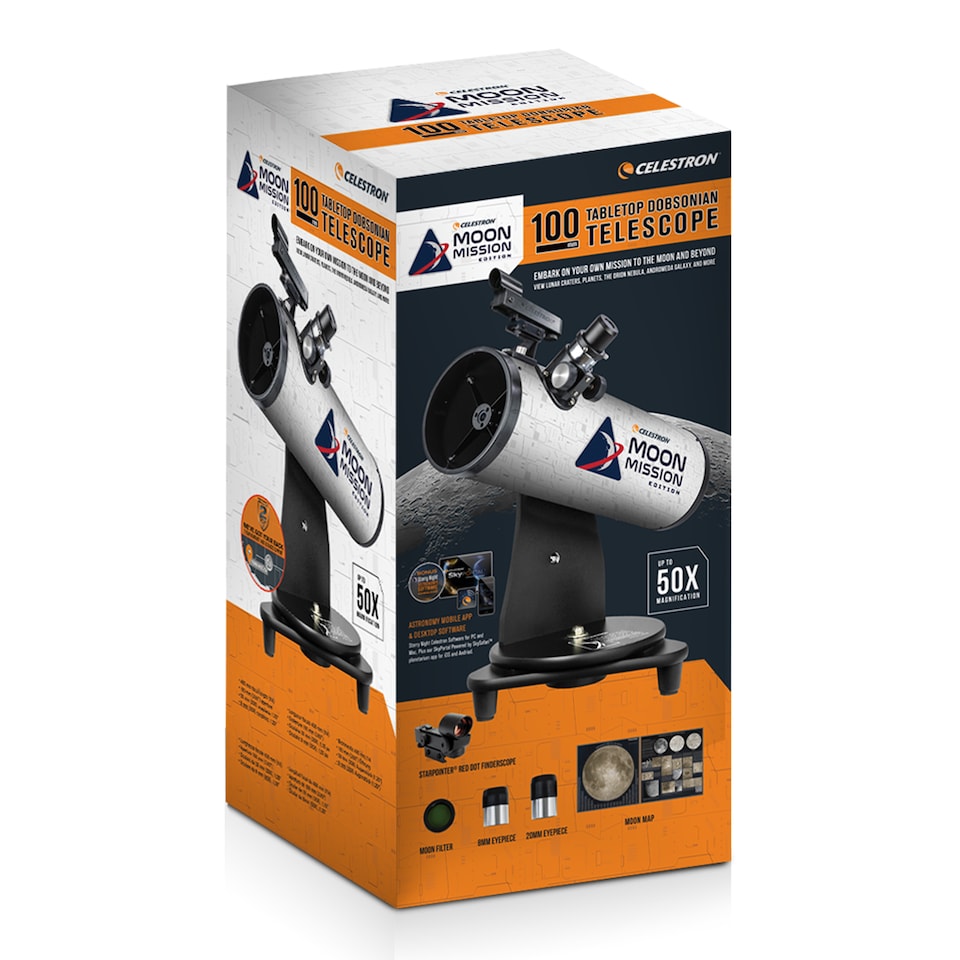 image 1 of Moon Mission 100mm Tabletop Dobsonian