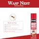 image 9 of Nippon Ant Killer Powder 500g and Wasp Nest Destroyer Foam 300ml Fast Acting Indoor and Outdoor Insect Control
