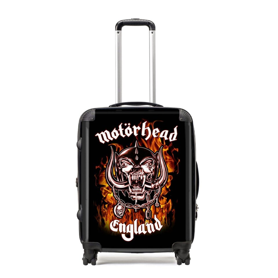image 1 of Rocksax Motorhead Travel Bag Luggage - England Fire Multi | Large