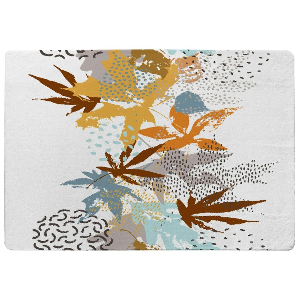 image 1 of Japanese maple leaves (Rug) Multi | Large: 140x200cm