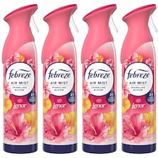 Febreze Sparkling Bloom Air Freshener Spray 185ml 4 Pack
