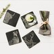 image 3 of The Just Slate Company Set of 4 Country Animals Slate Coasters