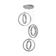 image 7 of Yazia Polished Chrome LED Ceiling Pendant