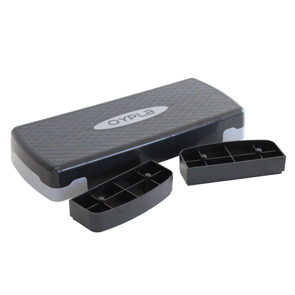 image 1 of Adjustable Exercise Aerobic Stepper Trainer Workout Home Gym