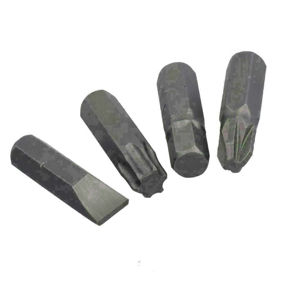 image 1 of 33pc Power Bit Screwdriver Holder Pozi Slotted Hex Torx Star Phillips Flathead
