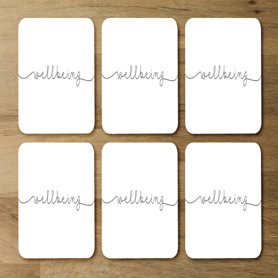 image 1 of Text Wellbeing (Coaster)