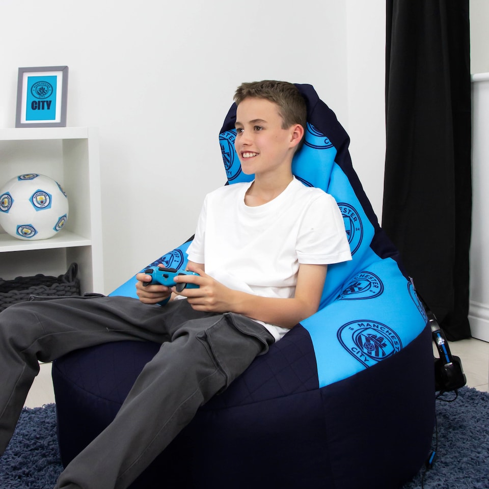 image 1 of Manchester City FC Icons Bean Chair