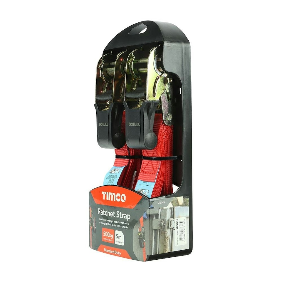 image 1 of Timco - Endless Ratchet  Straps - Standard Duty (Size 5m x 25mm - 2 Pieces)