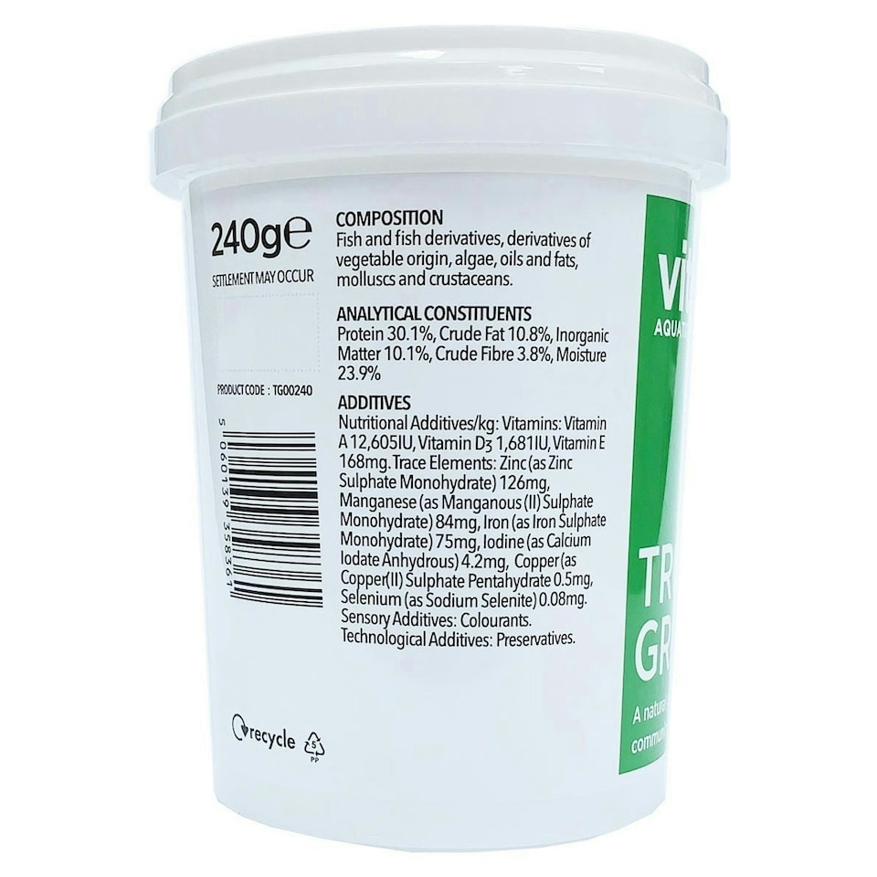 image 1 of Vitalis Mini Tropical Grazer Multi