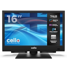 Cello C1626TZH 16" Smart Tizen OS Powered by Samsung TV with Pitch Perfect Sound