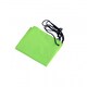 image 2 of Oxford Cloth Sports PE Lime Green Laundry Drawstring Bag | Green