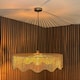 image 6 of CGC Francesca Large 60cm Natural String Round Scallop Woven Easy-Fit Lampshade