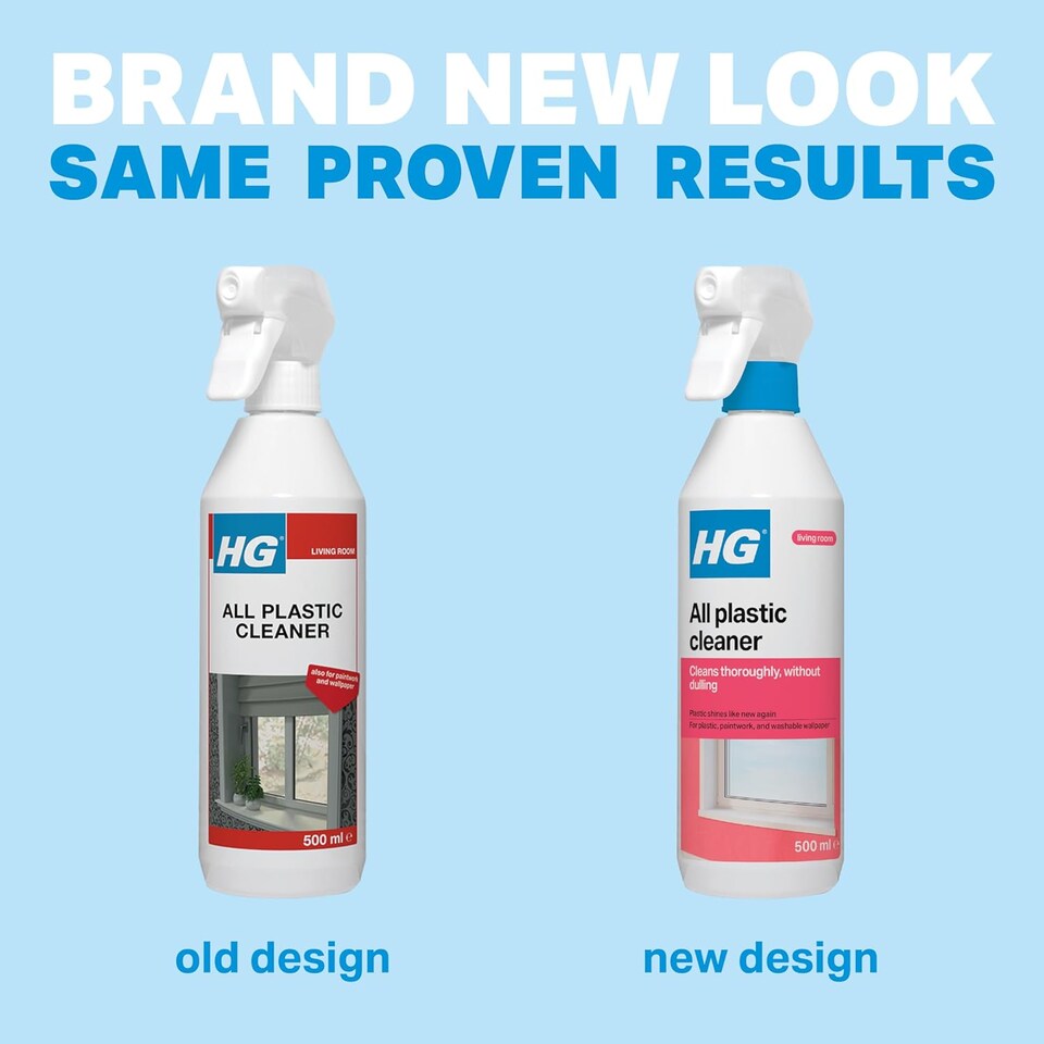 image 1 of HG All Plastic Cleaner 500ml