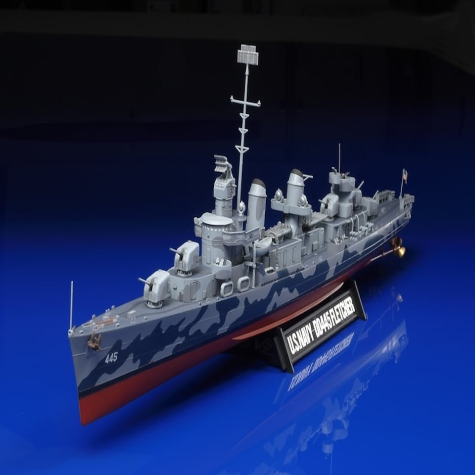 Tamiya US Navy DD445 Fletcher (1:350 Scale)