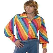 70s Colour Shirt - Rainbow - 35384M M