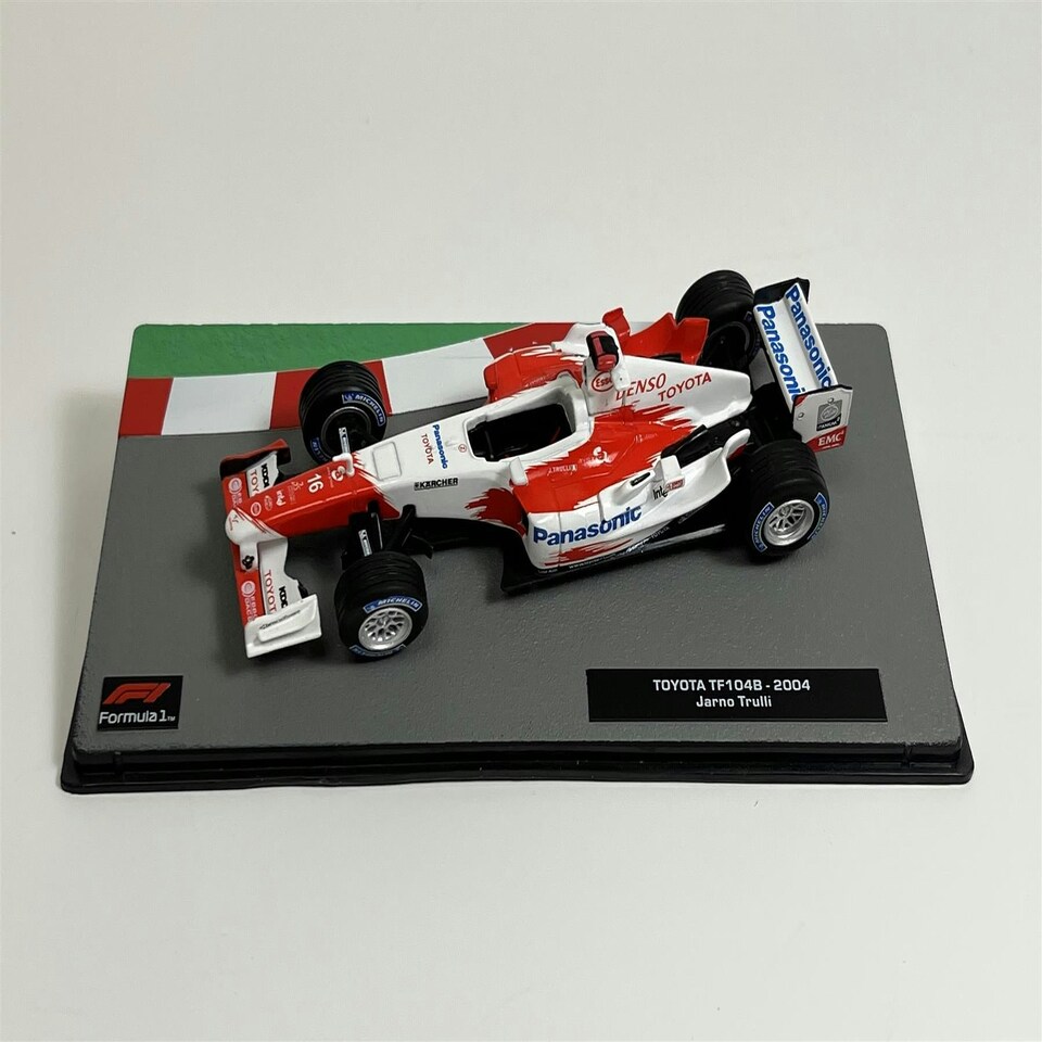 image 1 of Jarno Trulli Toyota TF104B 2004 F1 Collection 1:43 Scale