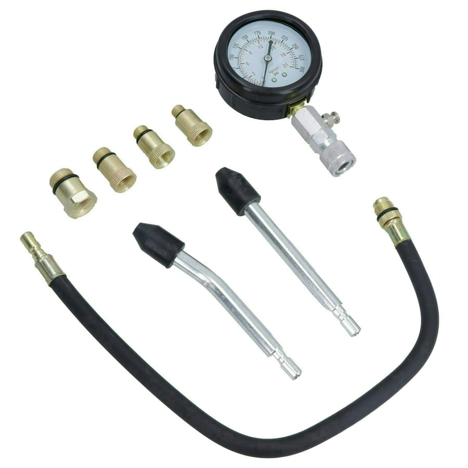 image 1 of Engine Cylinder Compression Tester For Petrol Engines M10 - M18 Adaptor