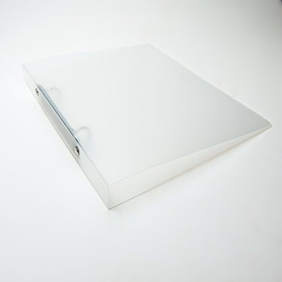 image 1 of A4 Slim Clear Translucent Ringbinder