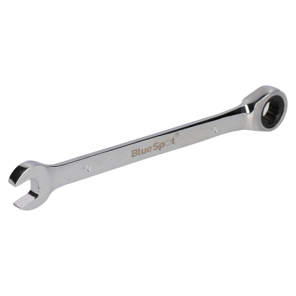 image 1 of 10mm +13mm Metric Ratchet Combination Spanner Wrench Reversible 72 Teeth