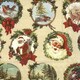 image 2 of IHR Lunch Napkins  Nostalgic X 33cm 3ply 20 Pack