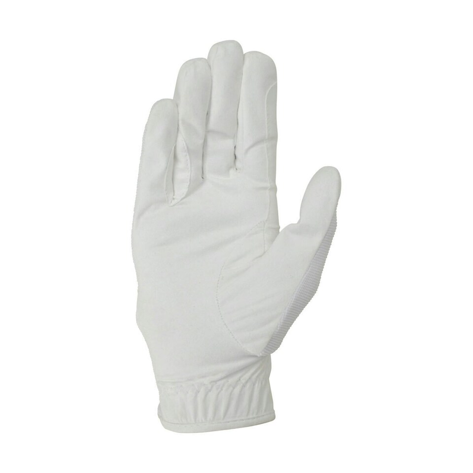 image 1 of Hy5 Every Day Leather Riding Gloves - White - L | White | L