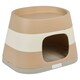 image 8 of Dog Cat Pet Home Kitten Kennel Animal Shelter Weatherproof Indoor Outdoor House | Multi | Mocca | 1