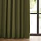 image 4 of furn. Dawn Blackout Olive Pencil Pleat Curtains 168 x 137cm Multi