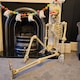 image 4 of 5ft (150cm) Posable Full Body Halloween LED Skeleton Decoration with Movable Joints and LED Eyes