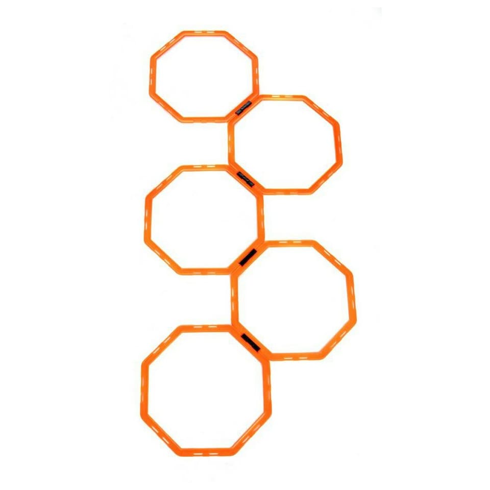 image 1 of Football Flick 2 In 1 Octa Speed Rings – Speed Agility Ladder With Hurdle Capability
