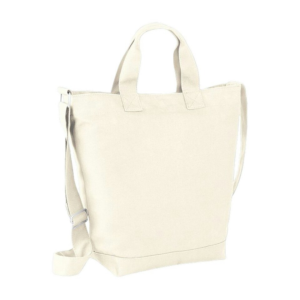 Bagbase Canvas Shopper Bag - Natural - One Size