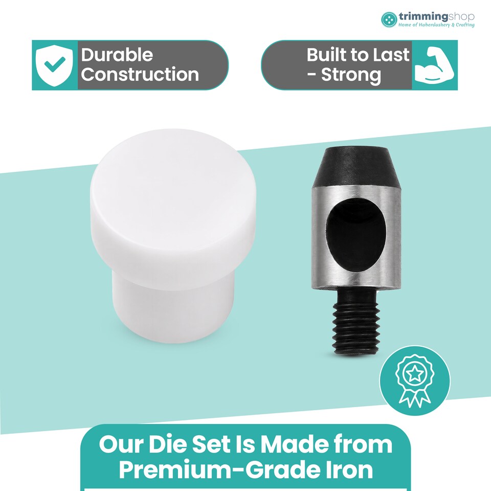 image 1 of 16mm Multi-Layer Hole Cutter Punch Die Tool with Plastic Base