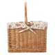 image 3 of Deluxe Butchers Basket With Rose Lining Shopping Basket | Multi | Garden Rose