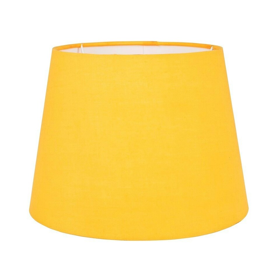 image 1 of ValueLights Aspen Small Yellow Floor Lamp Shade