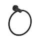 image 4 of Showerdrape Modernity Black Stainless Steel Wall Mounted 7 Piece Bathroom Accessory Set